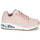 kengät Naiset Matalavartiset tennarit Skechers UNO 2 Vaaleanpunainen