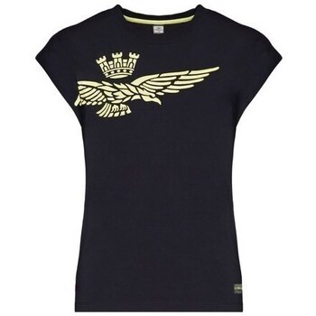 vaatteet Naiset Lyhythihainen t-paita Aeronautica Militare TS1933DJ46908 Musta