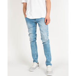 vaatteet Miehet 5-taskuiset housut Pepe jeans PM205476MF94 | Hatch 5PKT Sininen