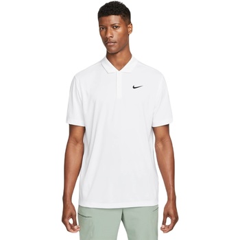 vaatteet Miehet Hihattomat paidat / Hihattomat t-paidat Nike Dri-Fit Tennis Polo Valkoinen