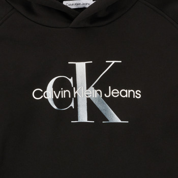 Calvin Klein Jeans GRADIENT MONOGRAM HOODIE Musta