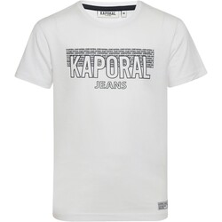 vaatteet Tytöt Lyhythihainen t-paita Kaporal 183618 Valkoinen