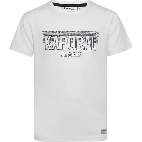 vaatteet Tytöt Lyhythihainen t-paita Kaporal 183618 Valkoinen