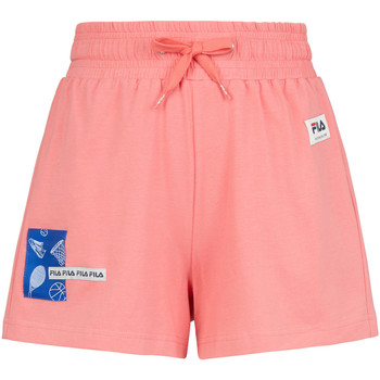 vaatteet Lapset Shortsit / Bermuda-shortsit Fila FAT0009 Vaaleanpunainen