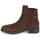 kengät Naiset Bootsit Tommy Hilfiger Coin Suede Flat Boot Ruskea