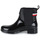 kengät Naiset Kumisaappaat Tommy Hilfiger Ankle Rainboot With Metal Detail Musta