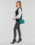 vaatteet Naiset Neulepusero Karl Lagerfeld KNIT VEST W/ POPLIN SHIRT Musta / Valkoinen