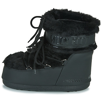 Moon Boot Moon Boot Icon Low Faux Fur Musta
