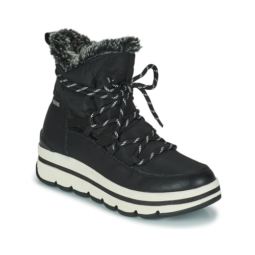 kengät Naiset Bootsit Tom Tailor 4290401-BLACK Musta