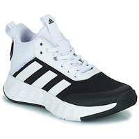 kengät Lapset Koripallokengät Adidas Sportswear OWNTHEGAME 2.0 K Musta / Valkoinen
