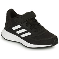 kengät Lapset Juoksukengät / Trail-kengät adidas Performance DURAMO 10 EL K Musta / Valkoinen