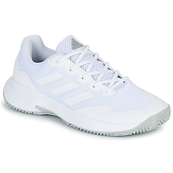 kengät Naiset Tenniskengät adidas Performance GameCourt 2 W Valkoinen