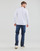 vaatteet Miehet Lyhythihainen t-paita Pepe jeans ORIGINAL BASIC 2 LONG Valkoinen
