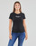 vaatteet Naiset Lyhythihainen t-paita Pepe jeans NEW VIRGINIA Musta