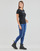 vaatteet Naiset Lyhythihainen t-paita Pepe jeans NEW VIRGINIA Musta