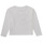 vaatteet Tytöt T-paidat pitkillä hihoilla Desigual ALBA Valkoinen / Vaaleanpunainen