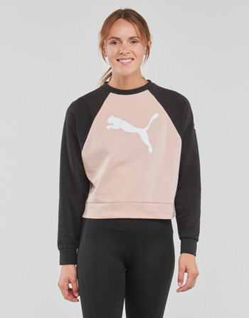 vaatteet Naiset Svetari Puma MODERN SPORT Musta / Vaaleanpunainen