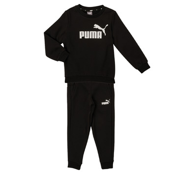 vaatteet Pojat Verryttelypuvut Puma SWEAT SUIT Musta