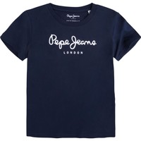 vaatteet Pojat Lyhythihainen t-paita Pepe jeans ART Laivastonsininen