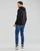 vaatteet Miehet Svetari Calvin Klein Jeans SCATTERED URBAN GRAPHIC HOODIE Musta