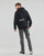 vaatteet Miehet Svetari Calvin Klein Jeans INSTITUTIONAL BLOCKING HOODIE Musta / Valkoinen