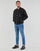vaatteet Miehet Farkkutakki Calvin Klein Jeans GENDERLESS PADDED DENIM JACKET Musta