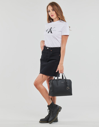 Calvin Klein Jeans CORE MONOGRAM REGULAR TEE Valkoinen