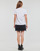 vaatteet Naiset Lyhythihainen t-paita Calvin Klein Jeans CORE MONOGRAM REGULAR TEE Valkoinen