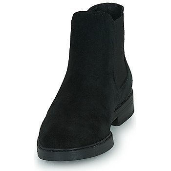 Selected SLHBLAKE SUEDE CHELSEA BOOT Musta