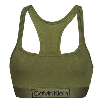 Alusvaatteet Naiset Rintaliivit Calvin Klein Jeans UNLINED BRALETTE Khaki