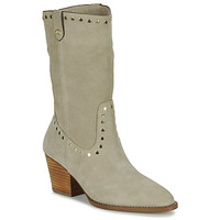 kengät Naiset Saappaat Coach PHEOBE SUEDE BOOTIE Taupe