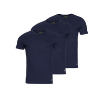 vaatteet Miehet Lyhythihainen t-paita Polo Ralph Lauren CREW NECK X3 Laivastonsininen / Laivastonsininen / Laivastonsininen