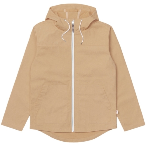 vaatteet Miehet Paksu takki Revolution Hooded Jacket 7351 - Khaki Beige