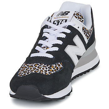 New Balance 574 Musta / Leopardi