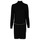 vaatteet Naiset Lyhyt mekko MICHAEL Michael Kors TRTLNK MK CHRM BLT MINI Musta