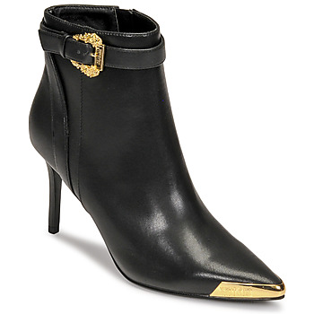 kengät Naiset Nilkkurit Versace Jeans Couture 73VA3S57 Musta