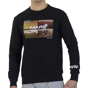 vaatteet Miehet Svetari Nasa MARS09S-BLACK Musta