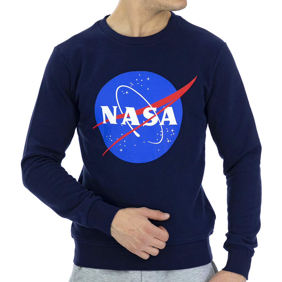 vaatteet Miehet Svetari Nasa NASA11S-BLUE Sininen