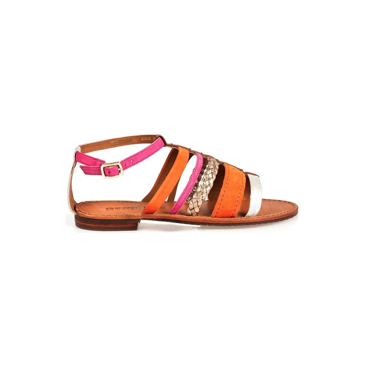 kengät Naiset Sandaalit ja avokkaat Geox D722CE 021PE | Sozy E Oranssi
