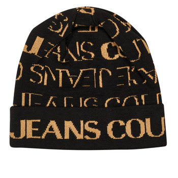 Asusteet / tarvikkeet Pipot Versace Jeans Couture 73YAZK46 ZG024 Musta / Kulta