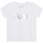vaatteet Tytöt Lyhythihainen t-paita Zadig & Voltaire X15370-10B Valkoinen