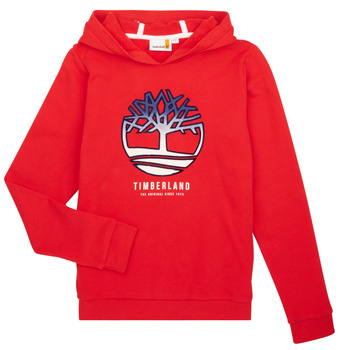 vaatteet Pojat Svetari Timberland T25T59-988 Punainen