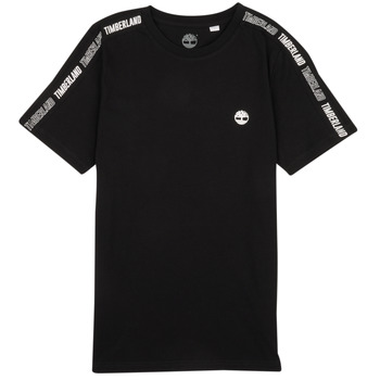 vaatteet Pojat Lyhythihainen t-paita Timberland T45865-09B Musta