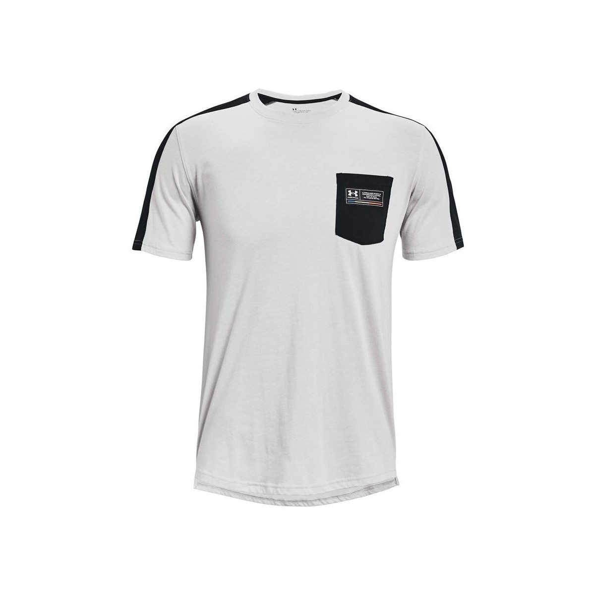 vaatteet Miehet Lyhythihainen t-paita Under Armour Pocket Valkoinen