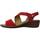 kengät Naiset Sandaalit ja avokkaat Imac 157050I Punainen