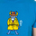 vaatteet Miehet Lyhythihainen t-paita Kukuxumusu SAM-BLUE Sininen