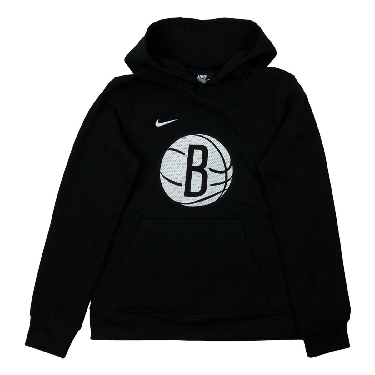 vaatteet Pojat Ulkoilutakki Nike NBA Brooklyn Nets Fleece Hoodie Musta