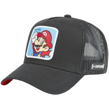 Asusteet / tarvikkeet Miehet Lippalakit Capslab Super Mario Bros Cap Musta
