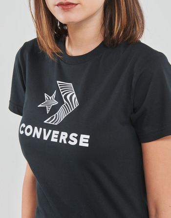 Converse STAR CHEVRON TEE Musta