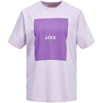 vaatteet Naiset Lyhythihainen t-paita Jjxx  Violetti